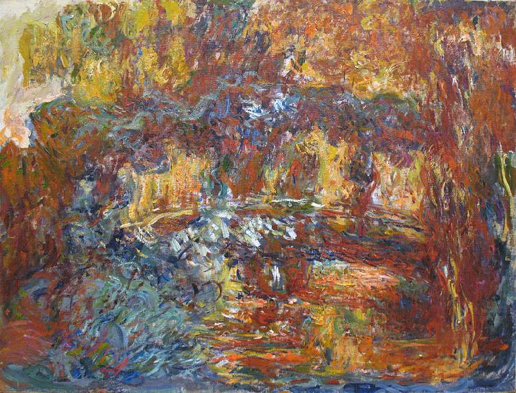 Claude Monet The Japanese Footbridge china oil painting image